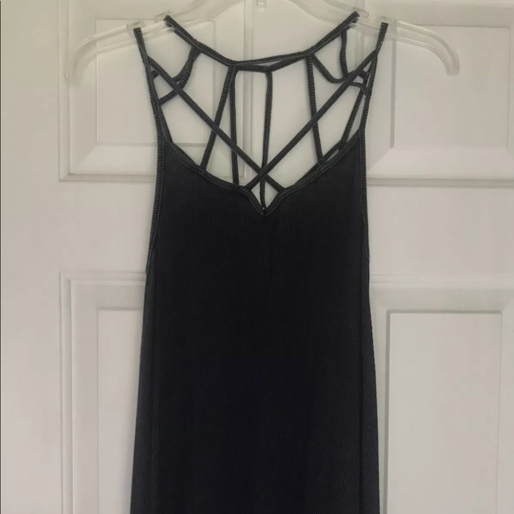 New! American Eagle black cage top size S